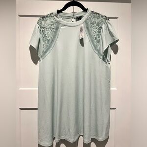 Torrid Teal Blouse
